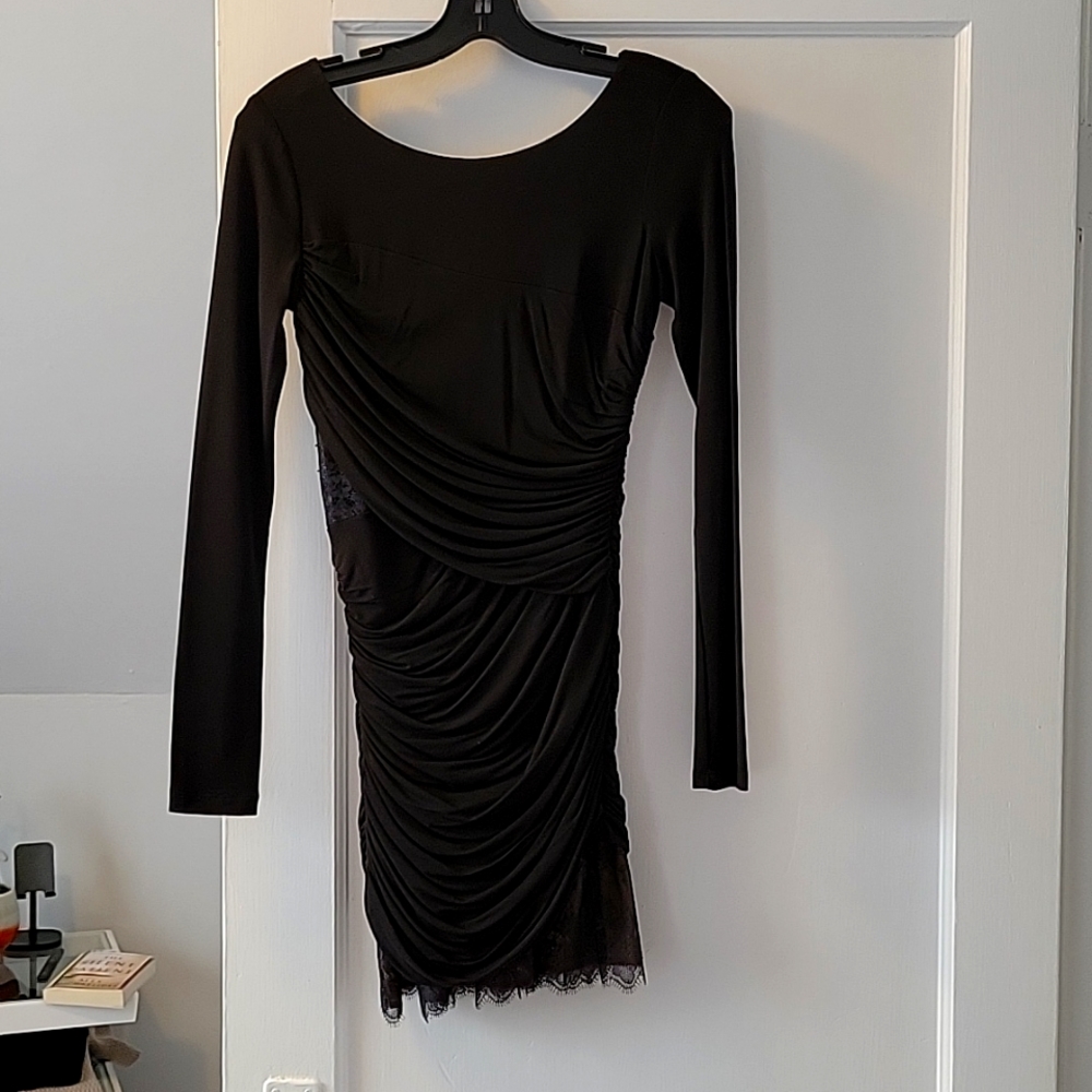BCBG MaxAzria ruched dress